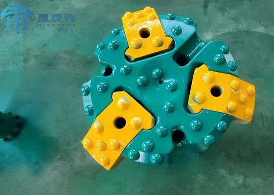 Ql80 Шанк Dth Drill Bit Плоская передняя конструкция с воздушной трубой для бурения в скале