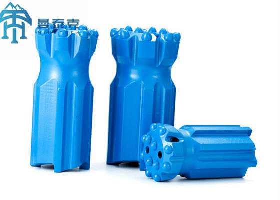 Голубые 89mm втягивают бит кнопки T51, инструменты Dth утеса центра падения сверля