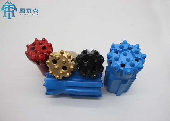 Высокое качество 48мм R32 легированная сталь кнопка резьбы утес буровое долото для туннелей