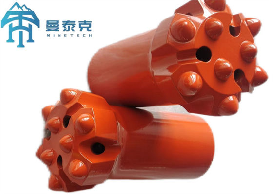 Резьбовое буровое долото T45, диаметр 76 мм, с 8 кнопками 12,7 мм