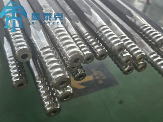 Carburized Hexagonal Body Thread Drill Rod with R32-R28 Thread and 2400mm Length for Rock Drilling
